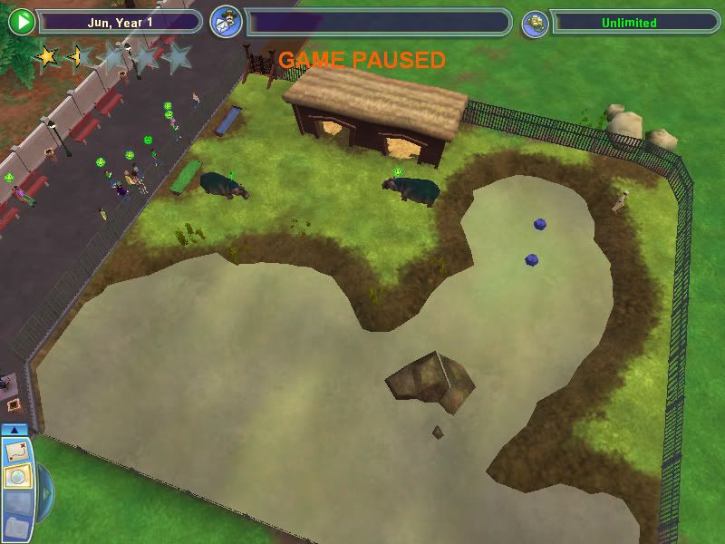 Zoo Tycoon 2: Hippos come to the zoo