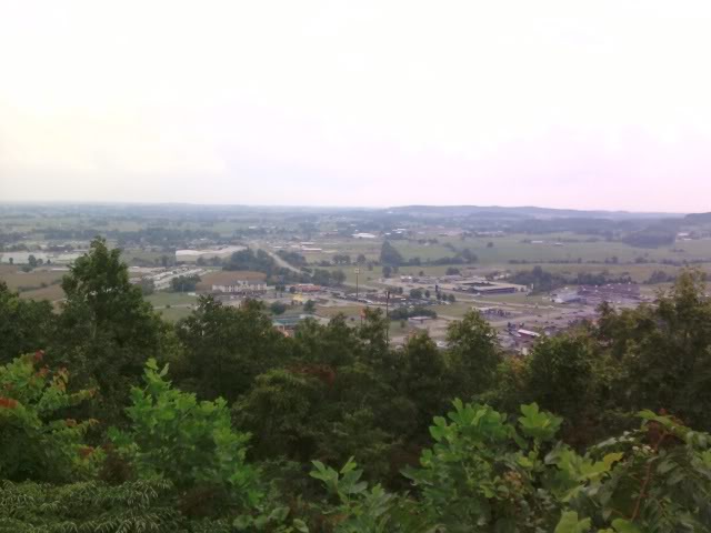Scenic view from Guntown Mountain
