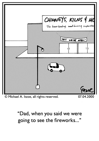 Comic for Tuesday, July 4, 2000