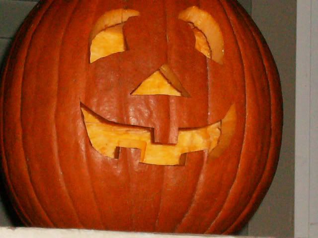 Mr. Fangs says 'Happy Halloween'