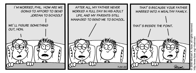 Comic for Monday, July 24, 2000