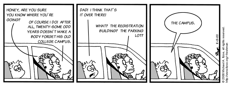 Comic for Saturday, August 12, 2000