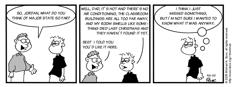 Comic for Tuesday, September 5, 2000