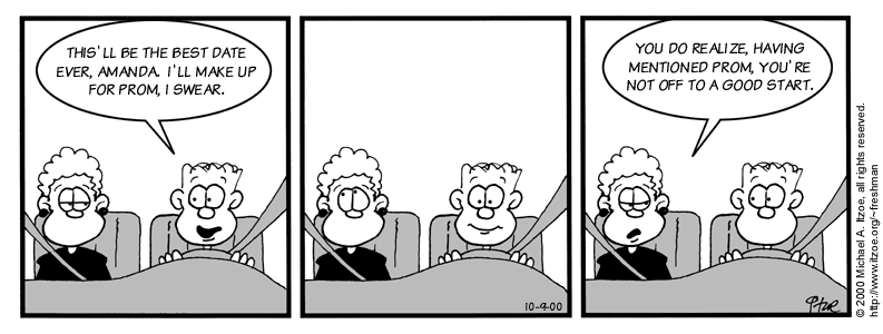 Comic for Monday, October 9, 2000
