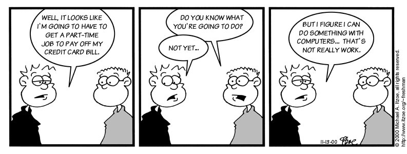 Comic for Monday, November 13, 2000