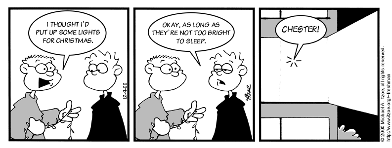 Comic for Saturday, December 9, 2000