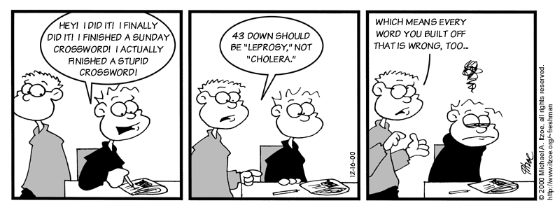 Comic for Saturday, December 16, 2000