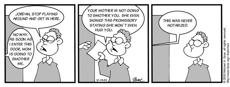 Comic for Tuesday, December 19, 2000