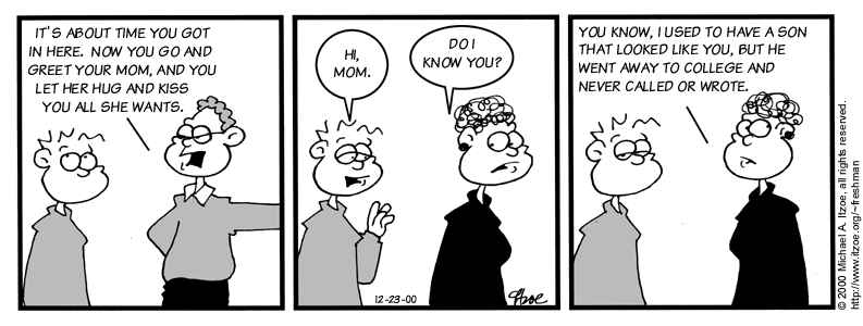 Comic for Saturday, December 23, 2000