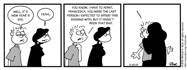 Comic for Saturday, December 30, 2000