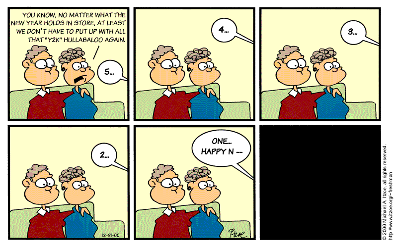 Comic for Sunday, December 31, 2000