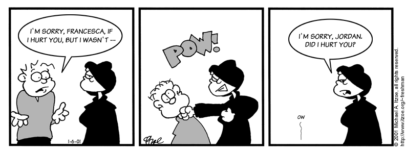 Comic for Saturday, January 6, 2001