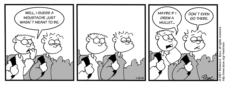 Comic for Saturday, January 13, 2001