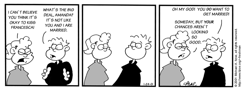 Comic for Wednesday, January 24, 2001