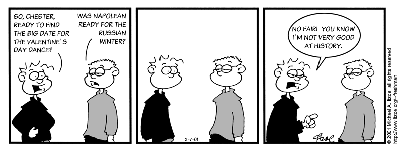 Comic for Wednesday, February 7, 2001