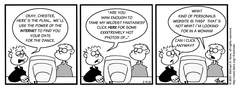 Comic for Friday, February 9, 2001