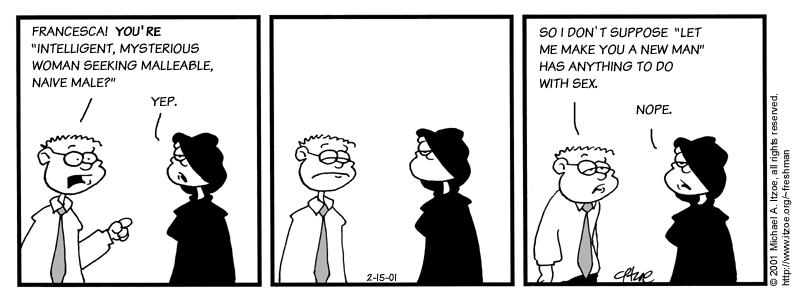 Comic for Thursday, February 15, 2001