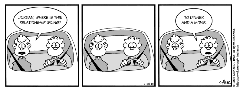 Comic for Tuesday, February 20, 2001