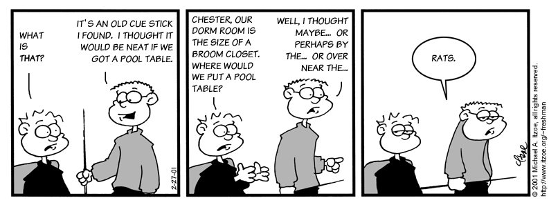 Comic for Tuesday, February 27, 2001
