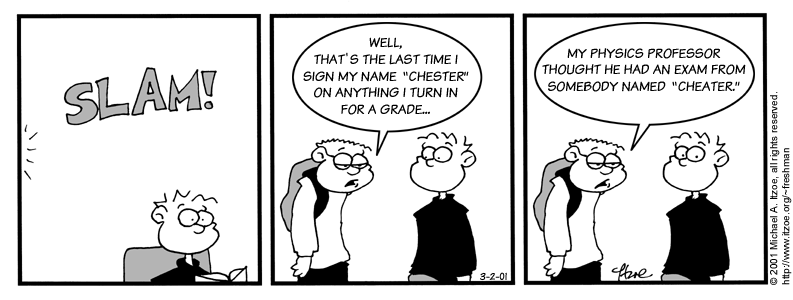 Comic for Friday, March 2, 2001