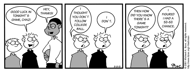 Comic for Saturday, March 3, 2001