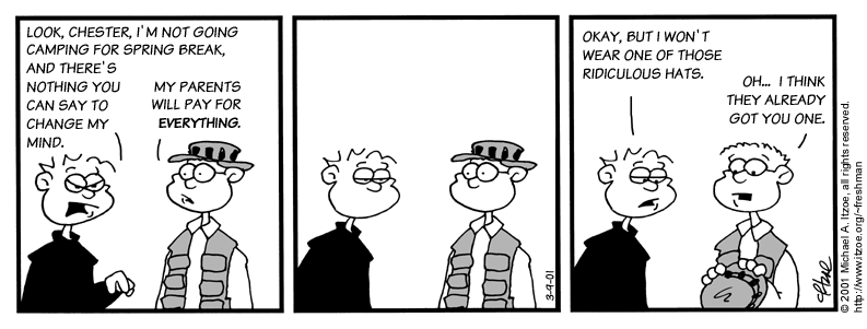 Comic for Friday, March 9, 2001