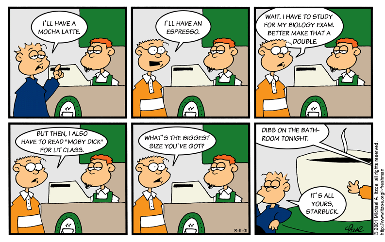 Comic for Sunday, March 11, 2001