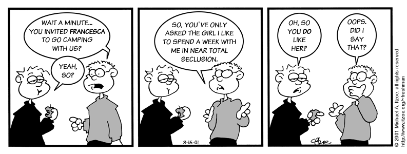 Comic for Thursday, March 15, 2001